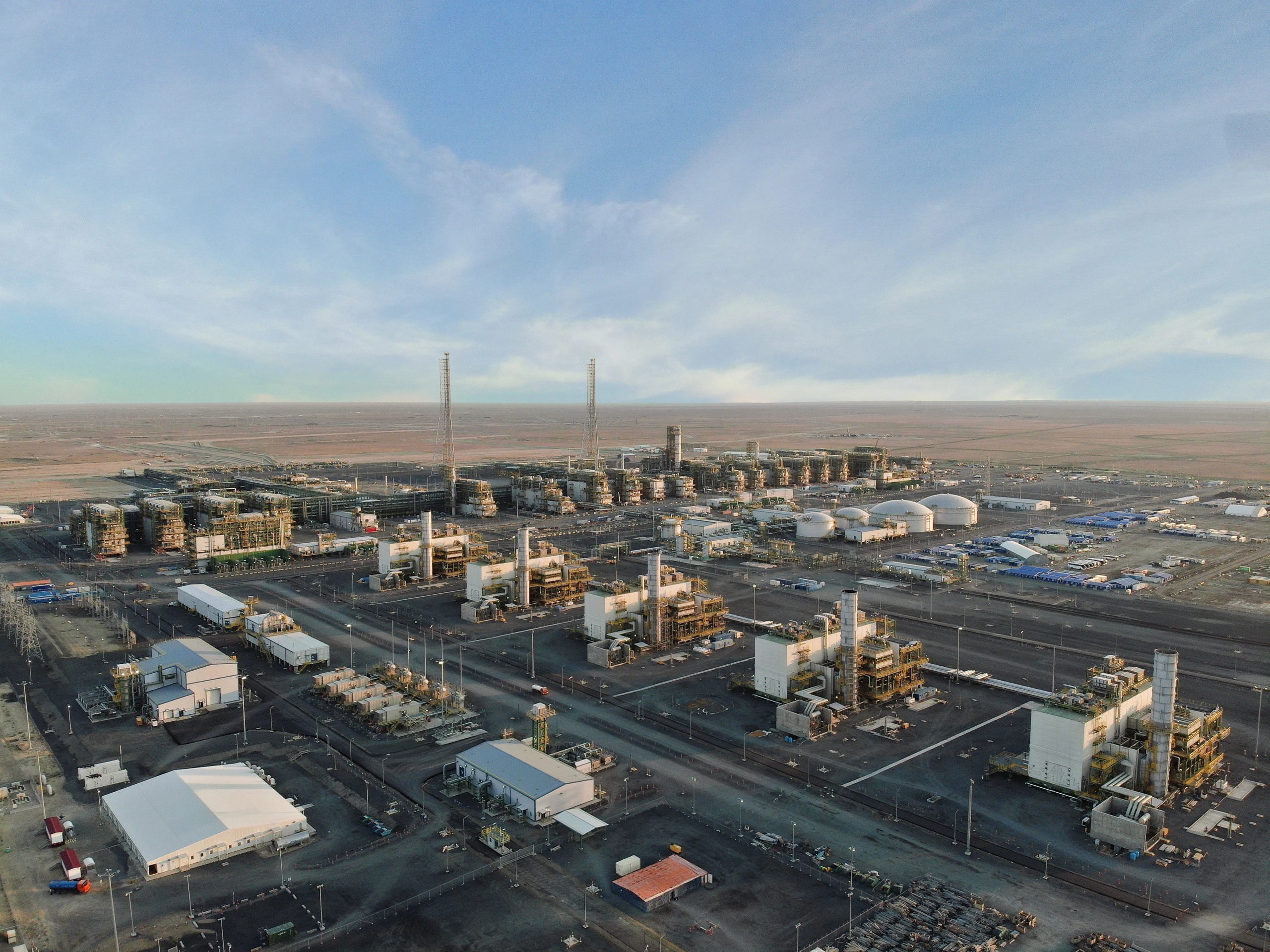 Industrial infrastructure in the Atyrau region
